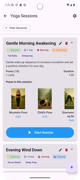 Mantra Breath yoga timer