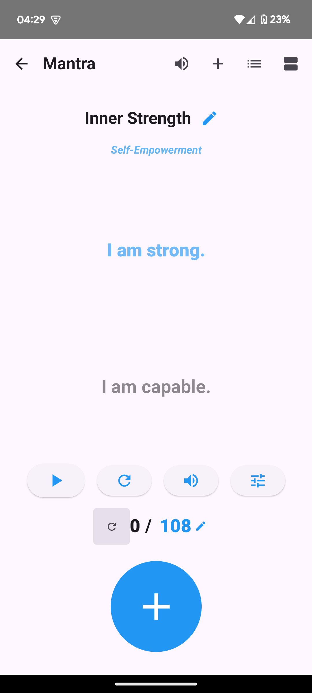 Aplikasi Mantra Breath - Penghitung Mantra