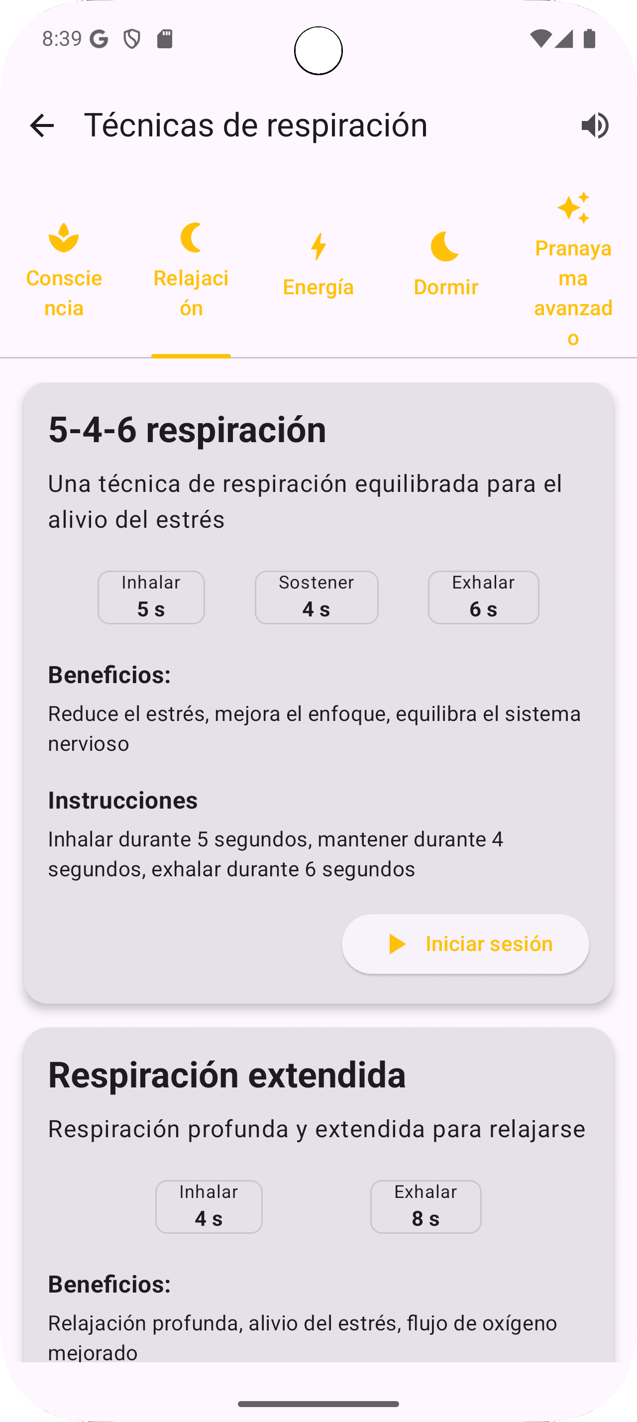 Ejercicios de Respiración y Entrenamiento de Respiración